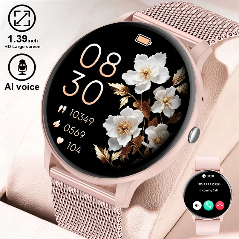 Умные часы LIGE с функцией Blu – обзор и цена Smartwatch Custom